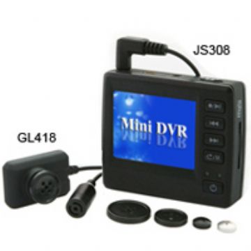 Portable Mini Dvr With Ccd Camera Js308